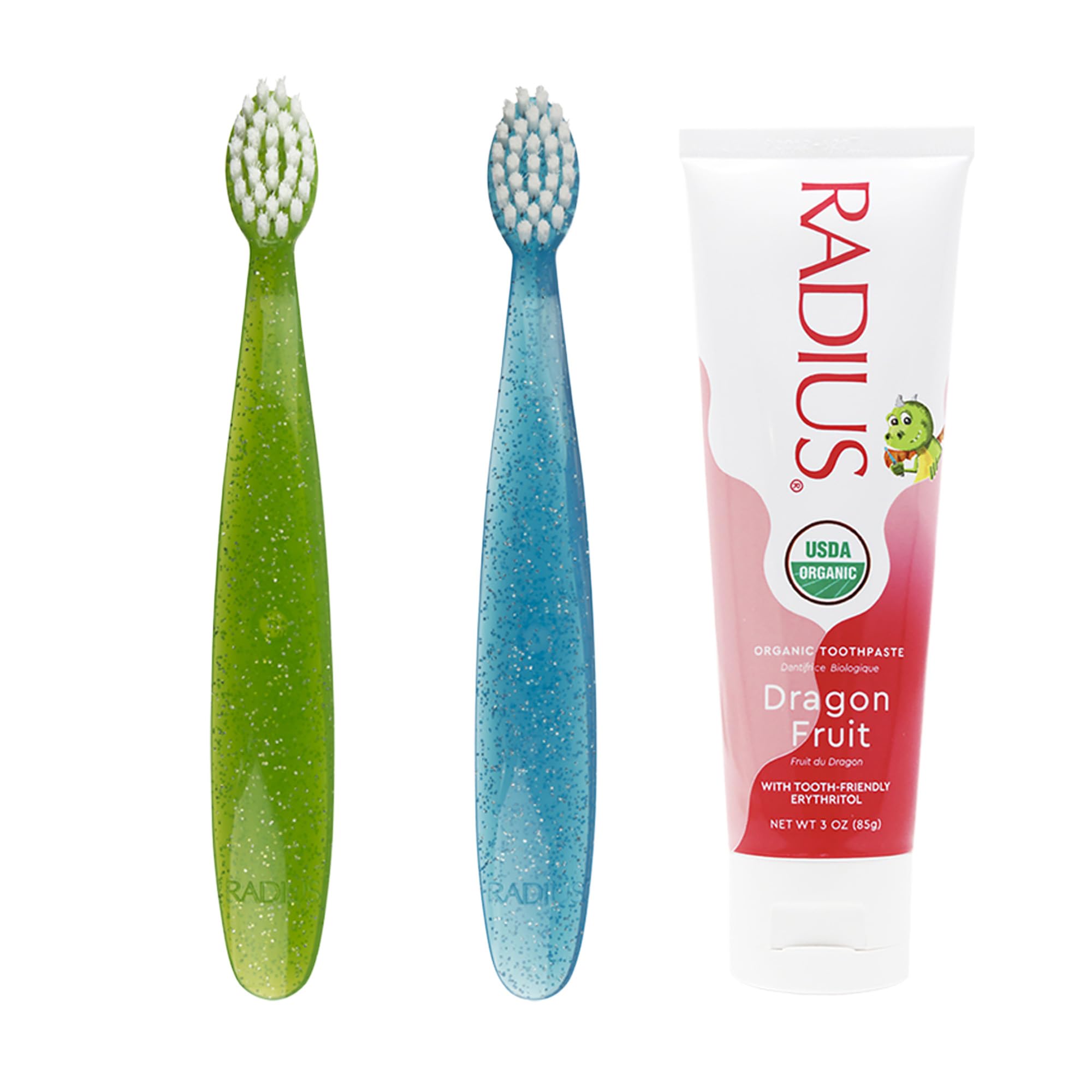 2081-radius-toddler-toothbrush-and-toothpaste-bundle-for-kids-2-pack-totz-extra-soft-brush-in-blue-and-green-sparkle-and-1-count-dragon-fruit-toothpaste-for-children-18-months-and-up-1.jpg