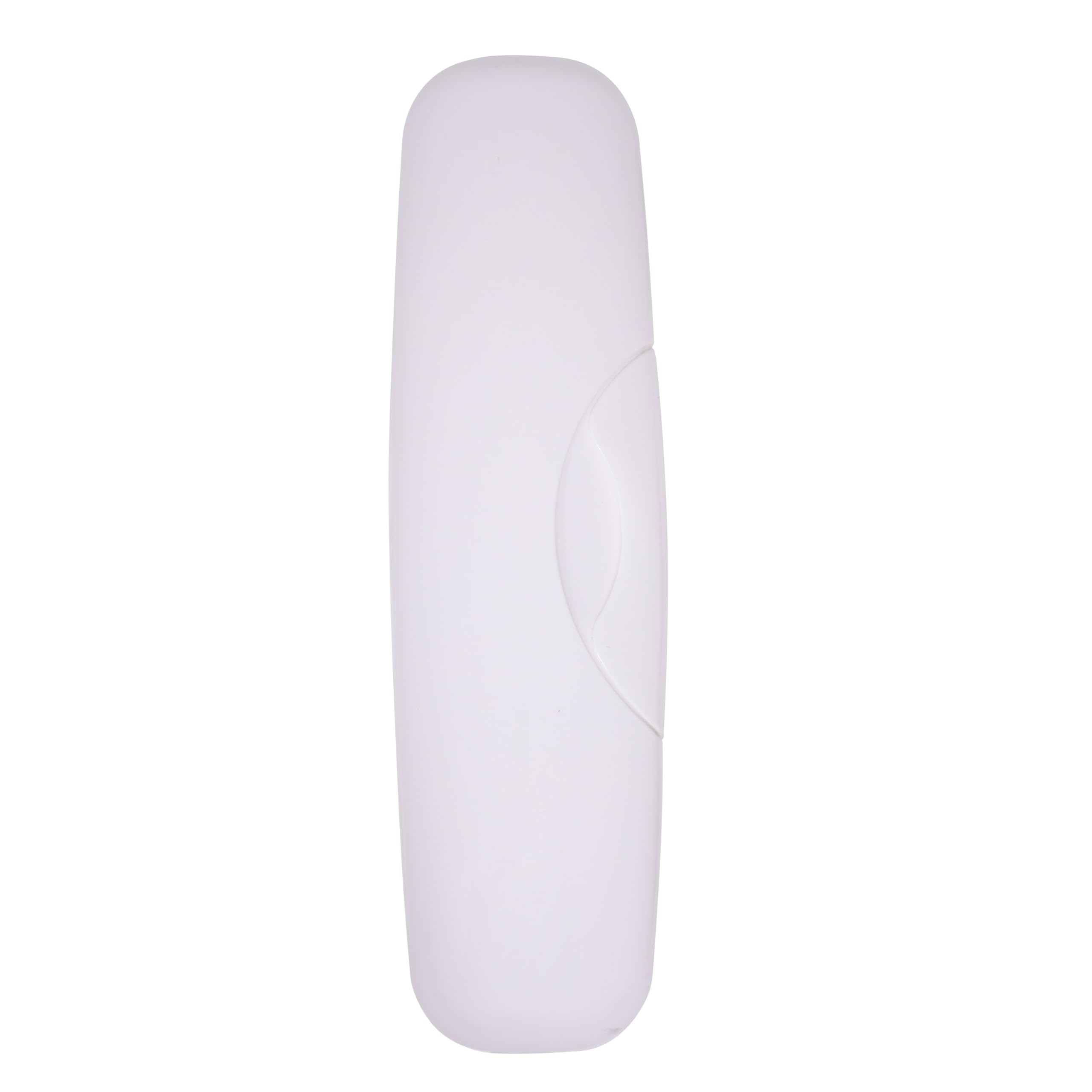 RADIUS Toothbrush Original Big Brush, BPA Free ADA Accepted - Left Hand - White Brush with White Case