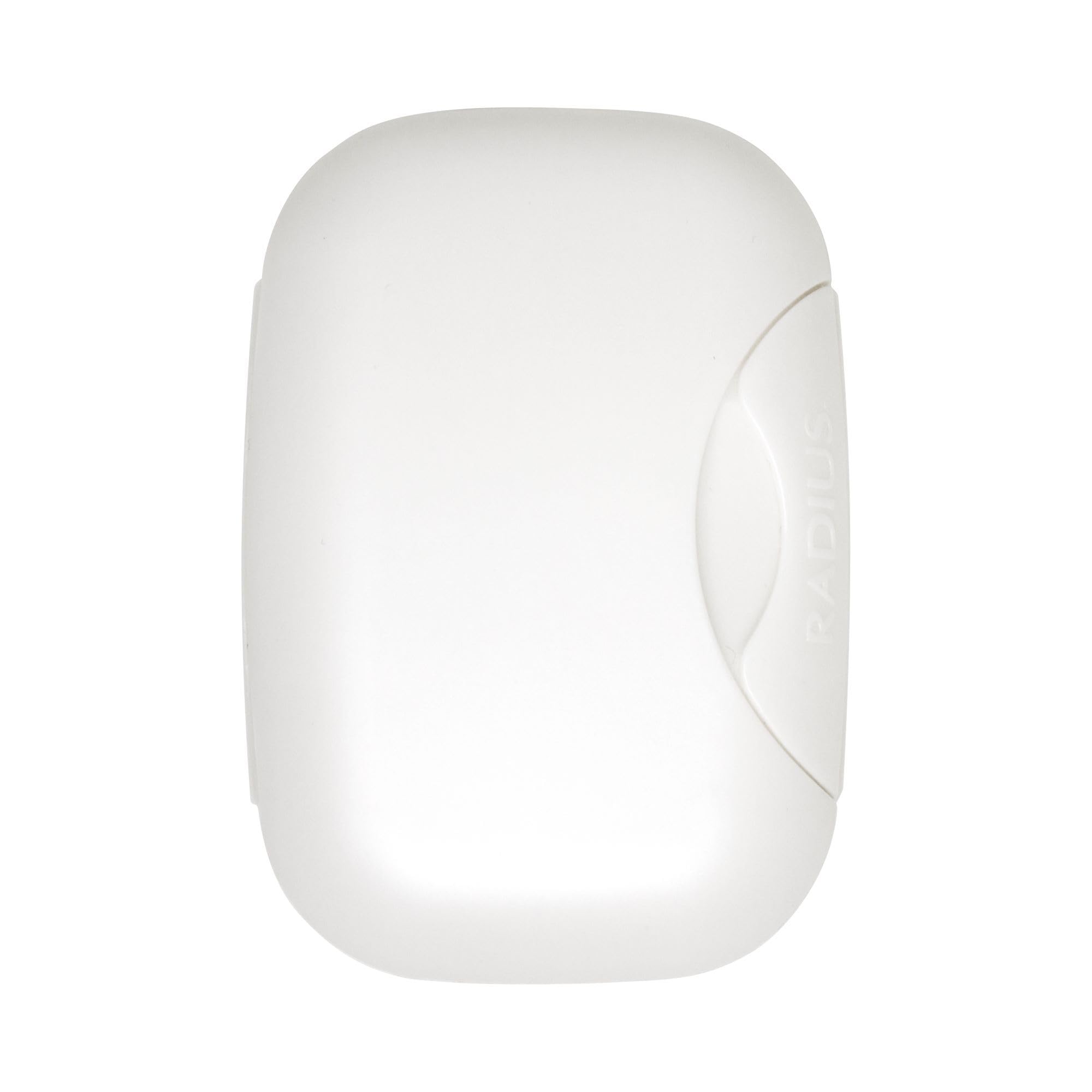 RADIUS Soap Travel Case, BPA-Free Recycled Plastic, Leakproof, Portable for Bathroom, Gym, Home, Camping - White